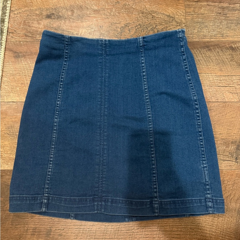 Free People Denim Skirt
